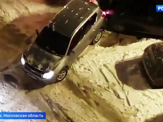 В Раменском пьяный водитель устроил побоище на парковке