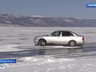 Почти два десятка водителей задержали в Иркутске за незаконный выезд на лед