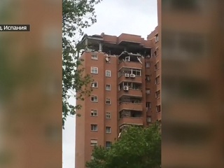В жилом доме в Мадриде взорвался газ