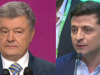 Зеленский и Порошенко выступили с первыми заявлениями