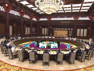 Владимир Путин выступит на рабочем заседании форума в Пекине