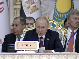 На саммите в Душанбе Путин призвал покончить с 