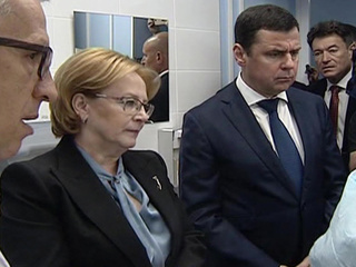 Министр здравоохранения Вероника Скворцова заложила капсулу времени в Ярославской области