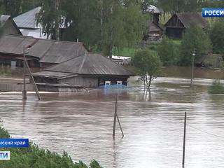 Российские регионы подвергаются наводнениям из-за погоды