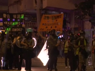 Массовые протесты в Гонконге продолжаются