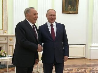 Путин и Назарбаев обсудили идеальное сотрудничество