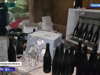 Тонны подпольного алкоголя обнаружены в Волгоградской области