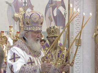 Патриарх Московский и всея Руси Кирилл освятил Софийский собор в Самаре