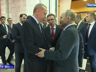 Лидеры России и Турции тепло попрощались после переговоров в Сочи