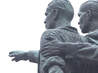 Памятник красноармейцам осквернен в чешском городе Остраве