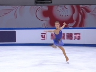 Россиянка Щербакова стала первой на этапе Гран-при в Китае