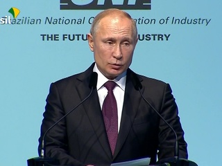 Выступление Владимира Путина на Деловом форуме БРИКС
