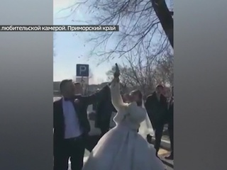 Свадьба пела и стреляла: шумное веселье молодоженов из Владивостока тянет на статью