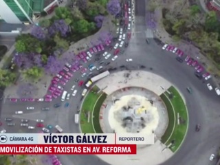 Акция протеста таксистов в Мехико завершилась столкновениями с полицией: есть пострадавшие