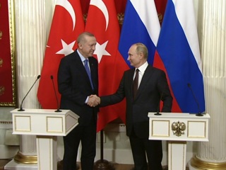 Заявление для прессы по итогам переговоров Владимира Путина и Реджепа Тайипа Эрдогана