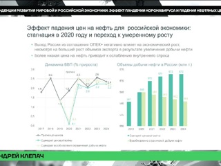 Вероятность наступления глубокой рецессии в России Клепач оценил в 10-15 процентов