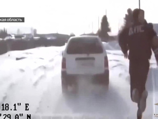 Погоня под Иркутском: полицейские воспользовались секретным оружием