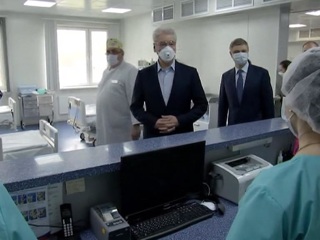 Мэр Москвы и глава РЖД открыли ведомственную клинику