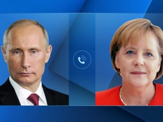 Путин и Меркель обсудили борьбу с эпидемией, Сирию, Донбасс и нефть