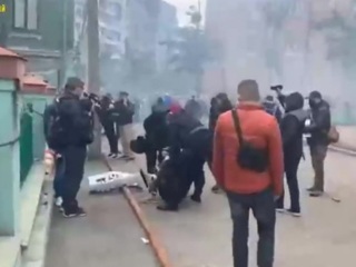 После взрыва у офиса депутаты Рады украинская полиция завела дело