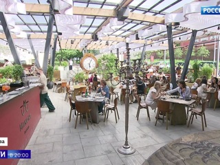 В Москве вновь заработали летние веранды кафе и ресторанов