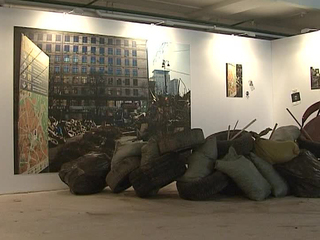 Запах Майдана и окровавленные каски: выставка в Музее Москвы