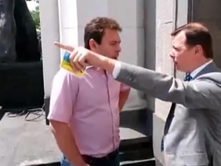 Депутат Ляшко выгнал съемочную группу ВГТРК из здания Рады