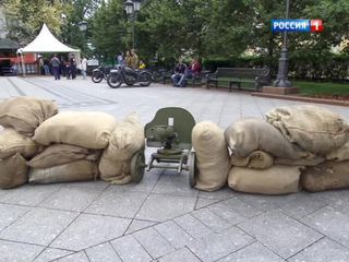 В Москве на больших экранах показали фильмы о войне