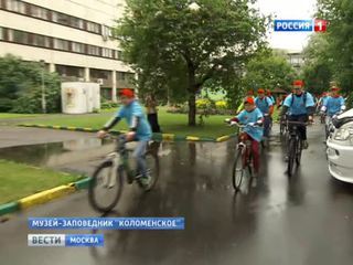 Победившие онкологию дети совершили велопробег в Коломеснком