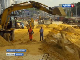 Развязка на юге Москвы облегчит состояние на дороге