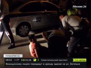 Автомобильная погоня со стрельбой произошла ночью в Москве