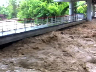 Потоп в Сочи: вода спадает