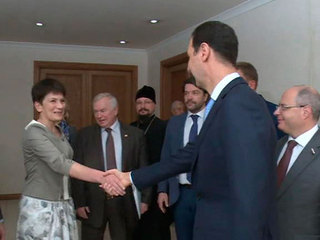 Башар Асад встретился с российскими парламентариями